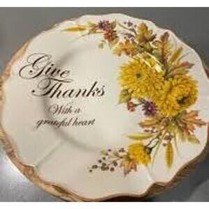 Vintage Cracker Barrel Blessings Collectible Dinnerware Salad Plate
